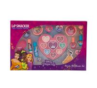 Lip Smacker Disney Princess Blockbuster Set, All-in-One Makeup Giftset with Lip Balms, Lip Glosses, Shimmer Creams and Nail Polishes for your Kids' Princess Look, Hair and Makeup Accessories Included