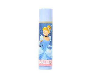 Lip Smacker Disney Princess Collection, Cinderella Single Lip Balm for Kids, Safe-to-Use and Color Free for a Natural Finish, Vanilla Sparkle Flavoured