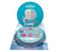 Lip Smacker Frozen Shimmer Color Palette, 12-Piece Frozen Makeup Set for Kids Including Shimmer Creams, Blush and Makeup Brushes, Kids Makeup for Endless Fun, Frozen Gifts