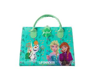 Lip Smacker Frozen Weekender Case, All-in-One Hard Tote Bag Beauty Essentials Including Make-up and Accessories for Face, Lips, Eyes and Hair, 20+ Pieces for your Kids' Princess Look