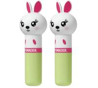 Lip Smacker Lippy Pals Bunny, Flavoured Lip Gloss for Kids Inspired by Animals, Moisturizing and Smoothing to Refresh your Lips, Caramel Corn Flavour (Pack of 2)