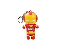 Lip Smacker Marvel Collection, Iron Man Flavoured Lip Balm for Kids with Keychain, Moisturizing and Refreshing, Single Blister Pack
