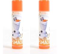 Lip Smacker Olaf Lip Balm, Disney Frozen Flavored Inspired Lip Balm for Kids, Moisturizing and Smoothing to Make Lips Shine, Wonderful Waffles and Syrup Flavour (Pack of 2)