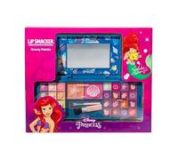 Lip Smacker Princess Ariel Beauty Palette, Make-up Giftset Including Colorful Lip Glosses, Shimmer Creams, Blush & Bronzer for your Kids' Princess Look, Make-up Accessories and Mirror are Included