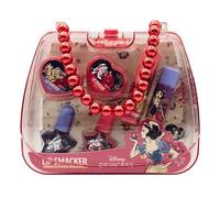Lip Smacker Snow White Tote Bag Set, 8-Piece Make up Set for Kids with Lip Balms, Nail Polish, Shimmer Creams and Accessories, in a Cute Mini Tote Bag, Disney Princess Gifts