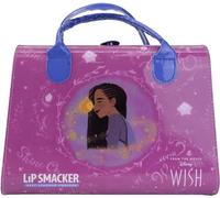 Lip Smacker Wish Weekender Makeup Case, Disney Wish-Inspired All-in-One Tote Bag Including Make-up and Accessories for Face, Lips, Eyes and Hair, Disney Princess Gifts for Endless Creativity