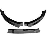 Lip Splitter for Audi A3 S3 8V S-Line 2014, JDM Bumper Spoiler | Gloss black under spoiler enhances aerodynamics and visual appeal. Includes screws and tape for easy install.