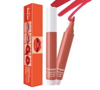Lip Stain Marker - Marker Lipstick Liner, Waterproof Liquid Lip Liner Pencil | Hydrating Stain with Precise Pen Tip, Smudge-Proof Tint for Women and Girls, Long-Lasting Color for Makeup Confidence