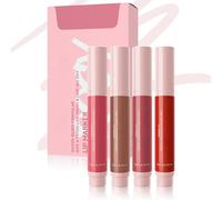Lip Stain Marker Pen Set Unique Tip Hydrating Lip Tint & Precise Lip Liner Long Lasting Waterproof Matte Finish Moisturising Lightweight Lip Crayon for Natural Full Color Makeup