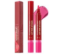 Lip Stain Marker Pen, Smooth Application & Long Wear, 3ml, Long Lasting Waterproof Lip, Liquid Mouth Edge Liner Pencil, Nourishing Formula, For Quick Touch-Ups Anywhere