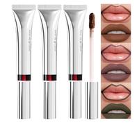 Lip Stain Peel, Long Lasting, Professional Cosmetics Liner Set 2.5x12cm for Women Waterproof Makeup Non-Stick Cup Lipstick Beauty Tint Glossy Matte Pigment Smudge Proof Longwear Gear
