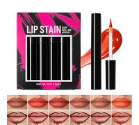 Lip Stain Peel Off - Long Lasting Lip Tint | Long Wear Waterproof Magic Lipp Stain | 6 Pieces Lonng Lasting Highly Pigmented Lipstain For Women Her Girls Sister Girlfriend Family Friends