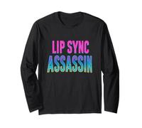 Lip-Sync Assassin Drag Queen Inspired Design Long Sleeve T-Shirt