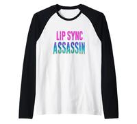 Lip-Sync Assassin Drag Queen Inspired Design Raglan Baseball Tee