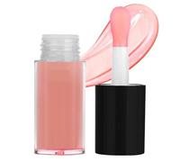 Lip Therapy Glossy Lip Gloss - 01 Strawberry, 4.8ml | Nourishing & Hydrating | Lightweight, Non-Sticky, Highly Pigmented | One-Swipe Application with Extra Large Applicator