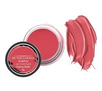 Lip Tint & Cheek Tint Multipot - Be The Change | Matte Finish Tint for Lips, Cheeks & Eyelids | Rose Pink | Enriched with Jojoba Oil & Vitamin E