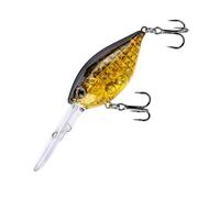 Lip Vibrating Minnow Lures Realistic Swimming Minnow Baits with Rattle Beads and Hooks Floating Lures for Freshwater Fishing
