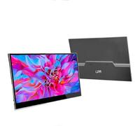Lipa AX-60T Portable Monitor 4K 15.6 Inch Touch Screen, 4K Monitor, for Playstation, Xbox, Switch, Smartphones and Computers, with Protective Case, Touchscreen Monitor,