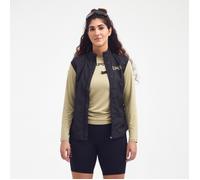 LIPATI Drizzle Vest Women's - Black Wind and Rain Protection Running Vest (Size S)