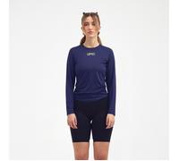 LIPATI Leeward LS Tee - Women's Blue Running Top for Comfortable Training, Size XL