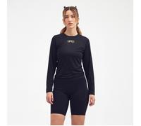 LIPATI Leeward LS Tee - Women's Comfortable & Breathable Running Top in Sort for Active Performance