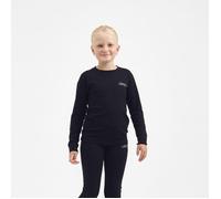 LIPATI Long Sleeve Wool T-Shirt Size 128 - Black for Running and Outdoor Activities