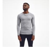 LIPATI Uld Long Sleeve T-Shirt Size S - Grey for Running and Outdoor Activities