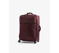 Lipault Lipault Plume Long-Trip Nylon Suitcase 70cm Bordeaux