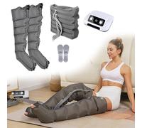Lipedema Legs Treatment Massager with 6 Air Chambers, Lymphatic Drainage Massager for Circulation & Pain Relief, Air Compression Boots for Pressotherapy at Home