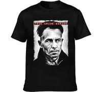 LIPENGH59 Ed Gein Men's Cool Round Neck Cotton Short Sleeve T-Shirt (XX-Large)