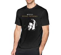 LIPENGH59 INXS Mystify Michael Hutchence Man Fashion Short Sleeve T-Shirt Cotton Shirts Outdoor(XX-Large)