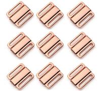 Lipfer 100 Sets Front Closing Bra Clip Bikini Hook Closure Bra Making Sewing Bra Clip Replacement