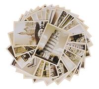 Lipfer 32pcs Travel Postcard Vintage Landscape Building Photo Picture Poster Post Cards for Worth Collecting, Collectable Vintage Postcards Bulk Pack