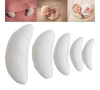 Lipfer 5pcs/set Newborn Beans Pillows Essential Posing Photography Prop Accessories Moon Shaped for New Home Decoration