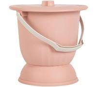 Lipfer Diet Bucket Portable Toilet Bedpan Bedroom Urinal Plastic Spittoon Pee Pot Bucket Bedside Night Urinal Adult Compost Bin