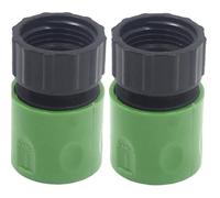 Lipfer Garden Hose Connector 2pcs Usa 3/4 Inch Male Thread Hose Pipe Adapter Quick Connector for Watering System