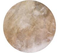 Lipfer Goat Skin Drum Head, Goatskin Djembe Head African Tambourine Drum Head Replacement Percussion Drum Parts