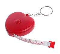 Lipfer Heart Shaped Tape Measure Measuring Tape for Body Measurements, Retractable Small Mini Soft Sewing Fabric Cloth Waist Tape Measure Body Measuring Tape