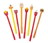Lipfer Kawaii Cute Cartoon Gel Ink Pens Fast Food Burger Ice Cream Style Writing Pens for Birthday Present School Prize Student Gift Fun Kid Girl Pens