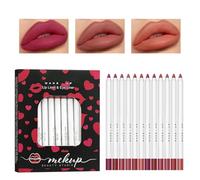 Lipliners - 12 Colors for Shaping | Matte Waterproof Durable Nude Color for Women and Girls