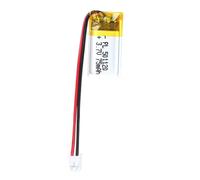 LiPo Battery 3.7 V 75 mAh 501120 with JST Cable - Rechargeable Lithium Polymer Battery for Bluetooth Speakers, DIY Projects and Electronic Devices