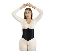 Lipo Express 360 Bbl Lipo Foam Ab Board Post Surgery Abdominal Compression Board Belly Lipo Wrap Recovery Waist Cincher Black, Black, L-x-L