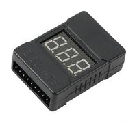 Lipo Liion Life Battery Voltage Tester with Low Voltage Buzzer Alarm for 18s for Cells Precision 001v Detection Unit Display 0545v Total Voltage 0536v