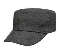 Lipodo Armycap Felt Cap Melange Look Wool Blend Adjustable Men Summer Winter