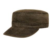 Lipodo Classic Cotton Army Cap Adjustable Military Style 100% Cotton Unisex Summer Brown