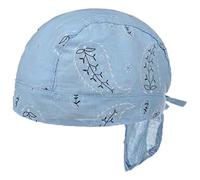 Lipodo Classic Pattern Kids Bandana Cotton Paisley Headscarf Kids Spring Summer Light Blue One Size