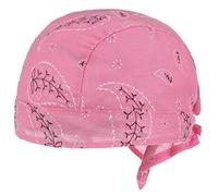 Lipodo Classic Pattern Kids Bandana Cotton Paisley Headscarf Kids Spring Summer Rose One Size