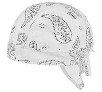 Lipodo Classic Pattern Kids Cotton Paisley Bandana Headscarf Spring Summer White
