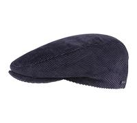 Lipodo Cordial Flat Cap - Made in Italy - Newsboy Cap Made of Cotton - Cord Men`s Cap with Quilted Lining Autumn/Winter - Peaked Ivy Cap