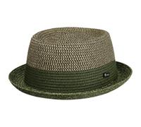 Lipodo Ennario Pork Pie Classic Straw Melange Travel in Italy Men Summer